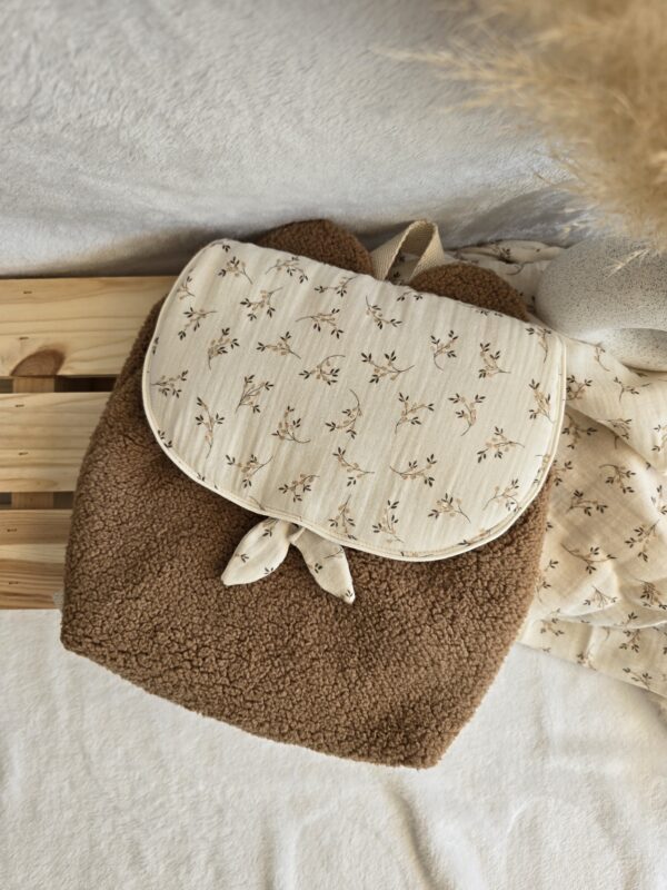 Sac à dos enfant velours côtelé – Image 8