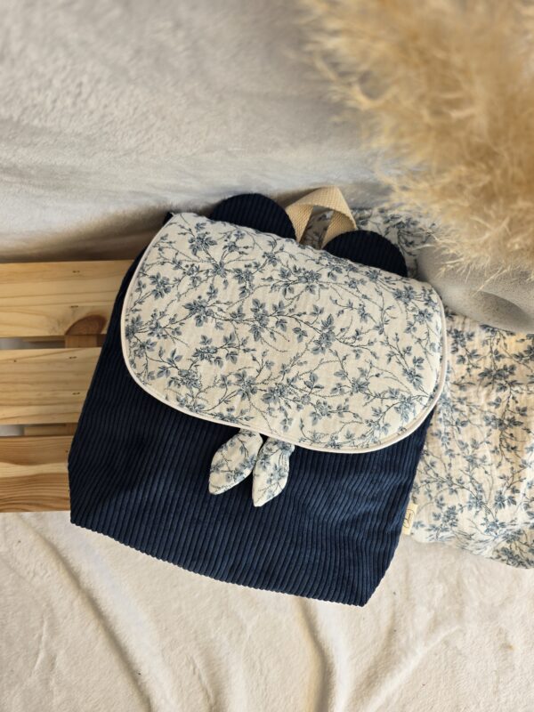 Sac à dos enfant velours côtelé – Image 10