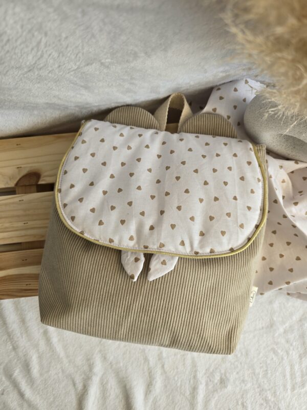 Sac à dos enfant velours côtelé – Image 17