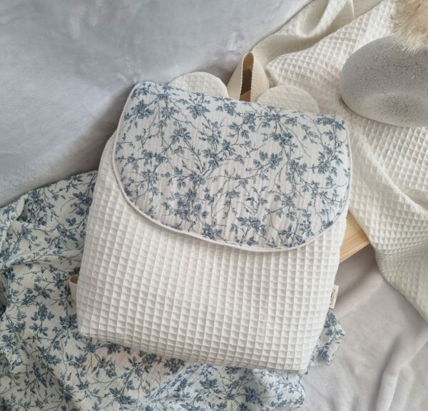 Sac à dos enfant élastique à personnaliser bi-matière
