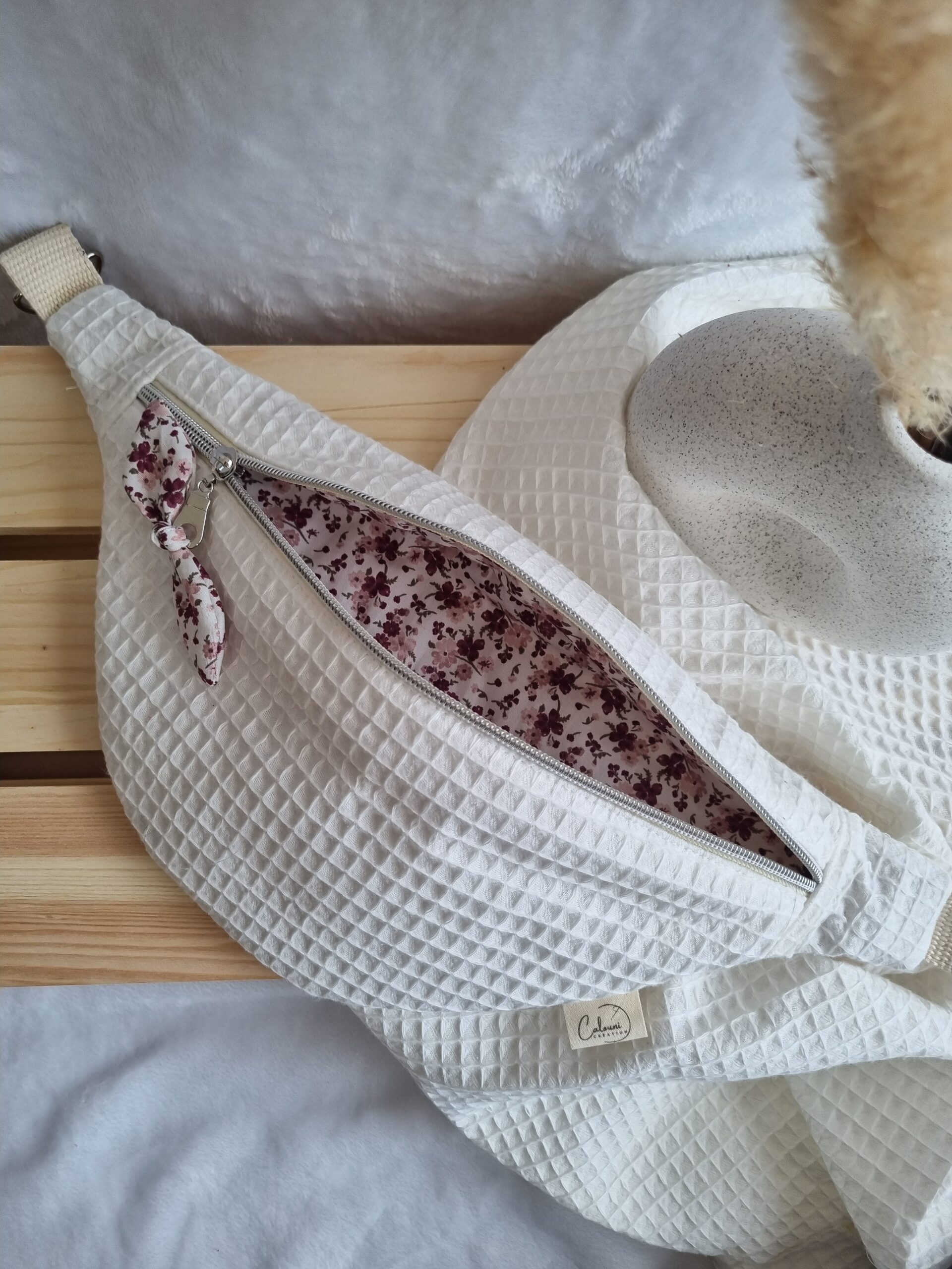 Sac banane en velours côtelé – Image 2