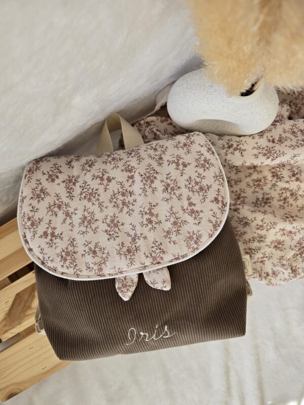 Sac à dos enfant velours côtelé – Image 11