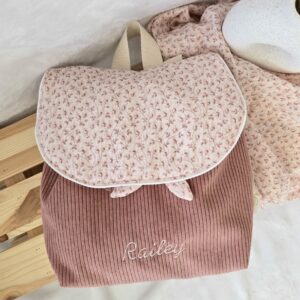 Sac à dos enfant velours côtelé