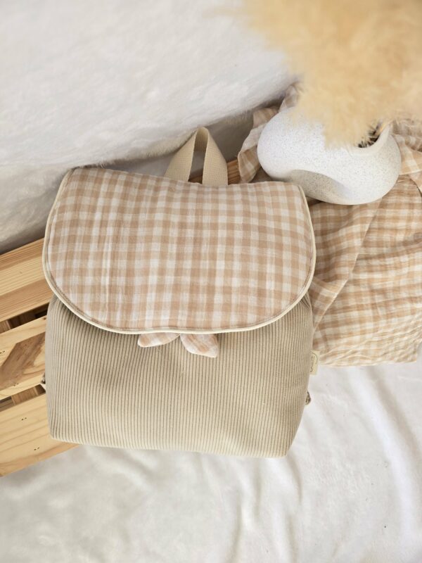 Sac à dos enfant velours côtelé – Image 13