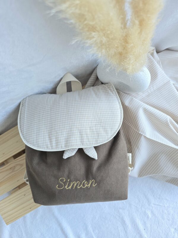 Sac à dos enfant velours côtelé – Image 20
