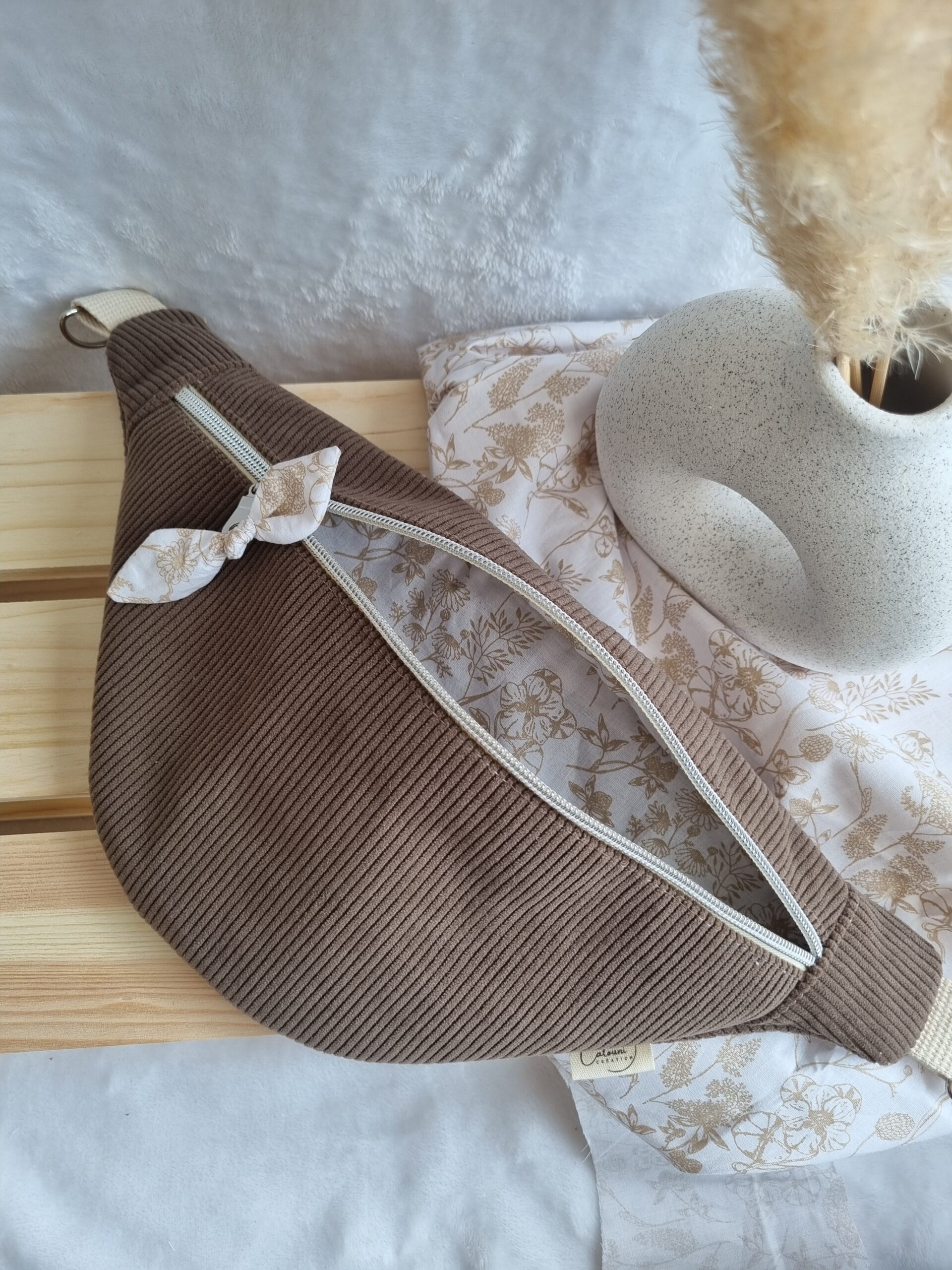 Sac banane en velours côtelé – Image 12