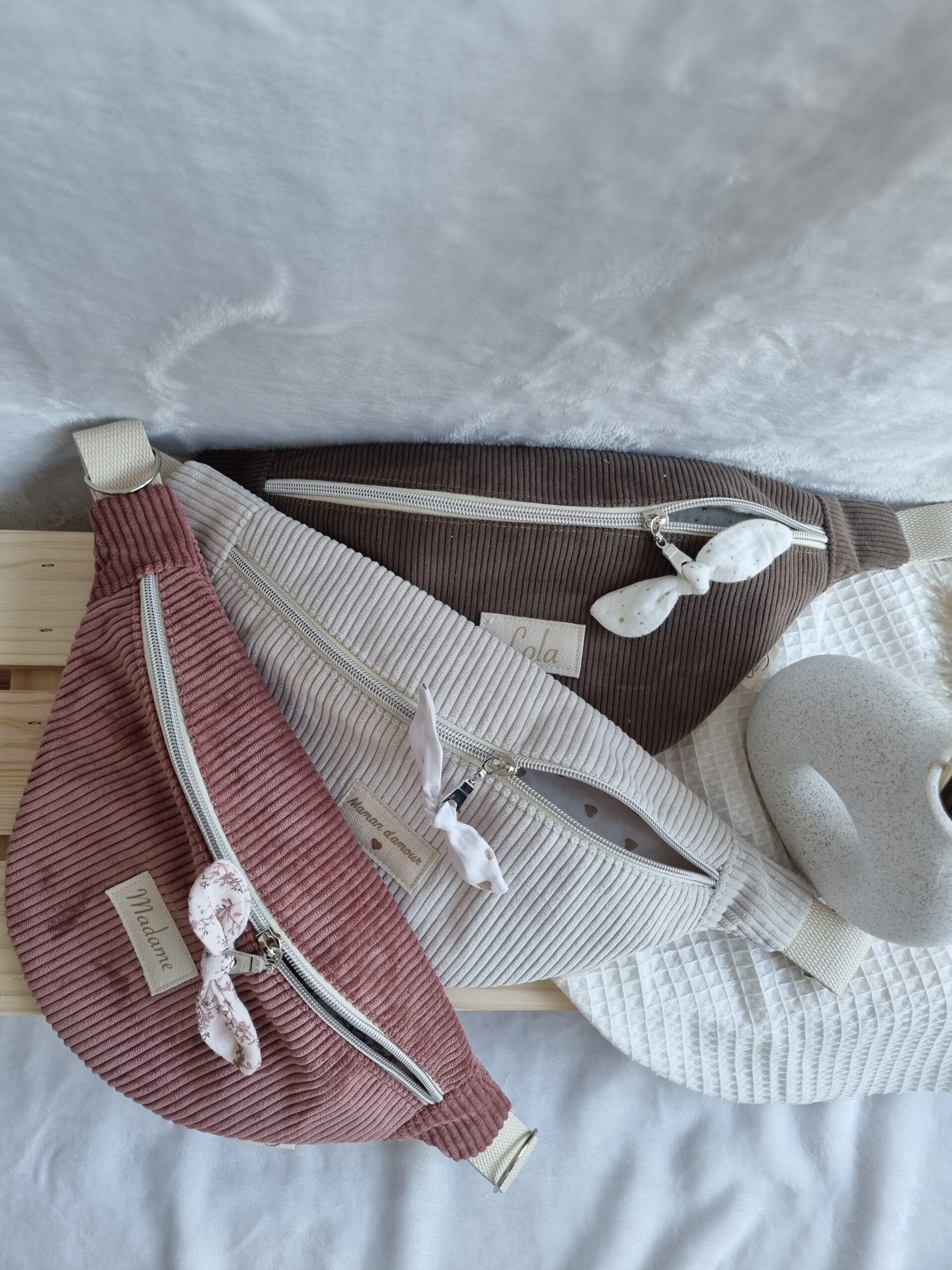 Sac banane en velours côtelé – Image 14